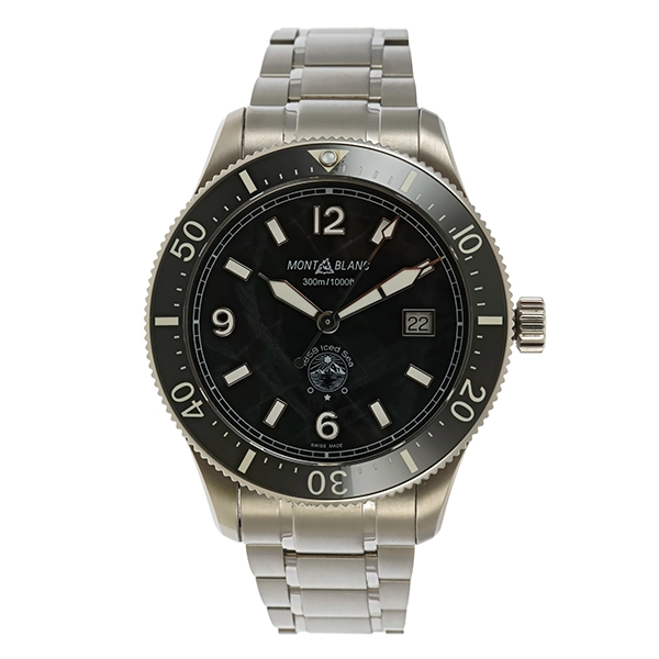 Herrenuhr Montblanc 1858 'Iced Sea Automatic Date'