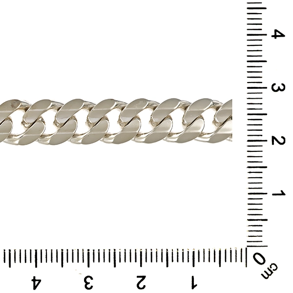Armband, 925, Silber, Panzer-