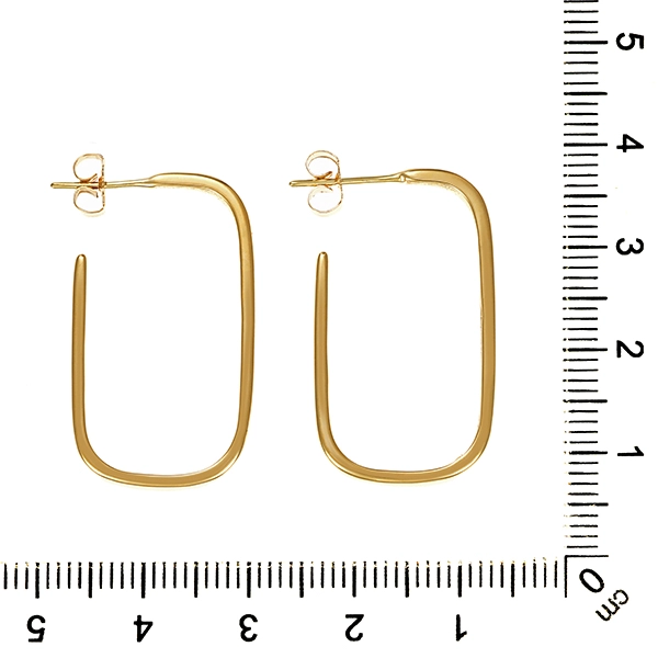 Ohrschmuck, 14K, Gelbgold