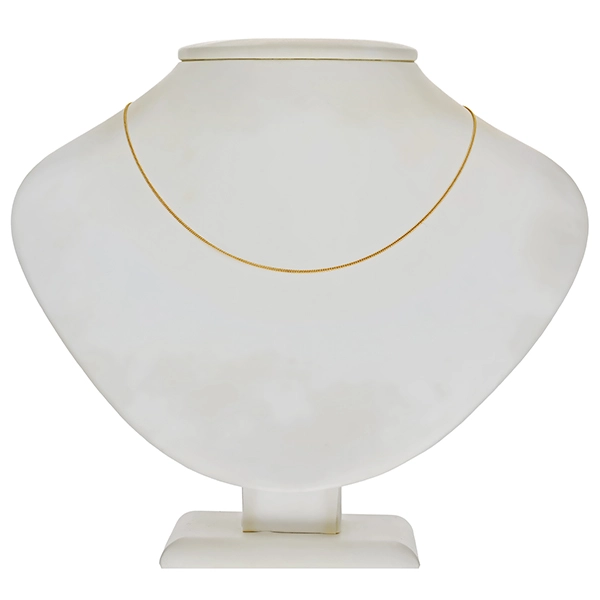 Collierkette, 14K, Gelbgold, Panzer-