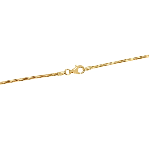 Collier, 18K, Gelb-/Weißgold, Brillant