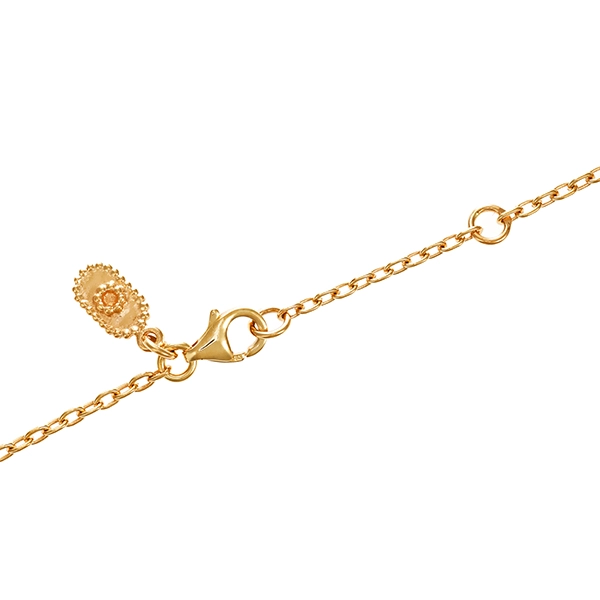 Collier, 14K, Gelbgold, Perle