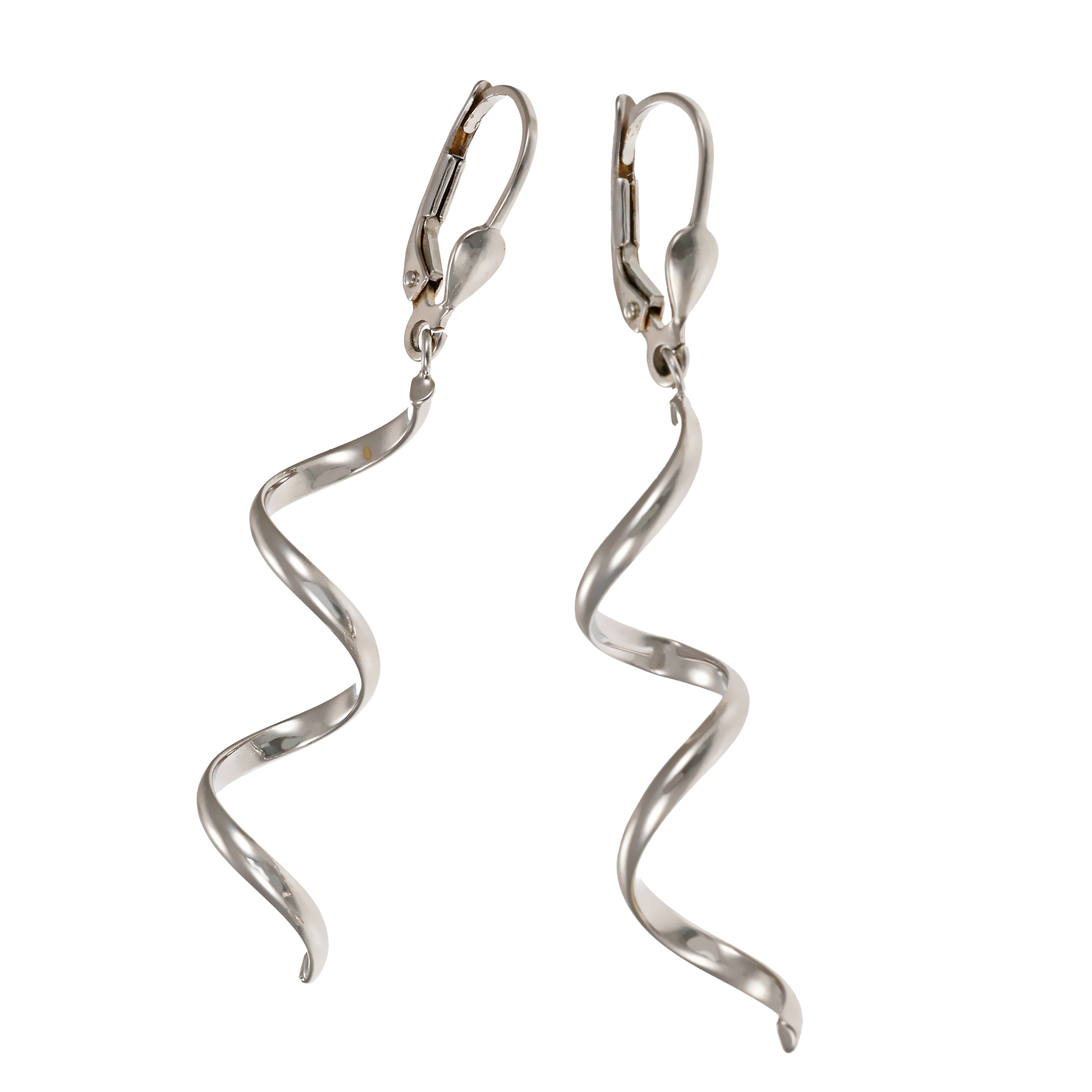 Ohrhänger, 14K, Weißgold