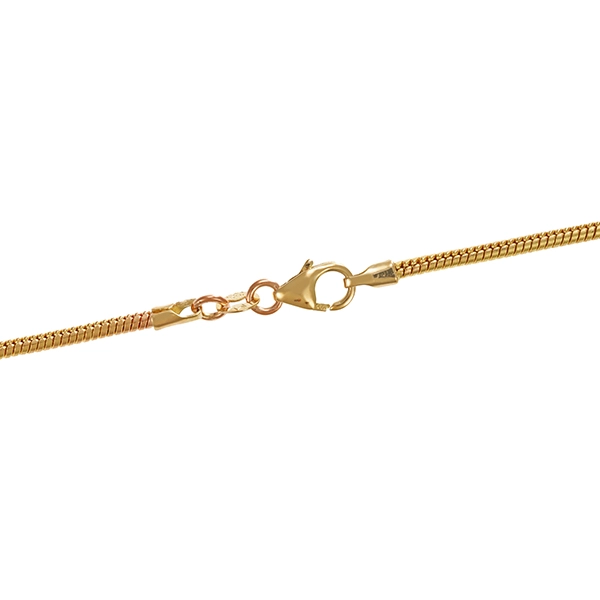 Collierkette, 14K, Gelbgold, Schlangen-