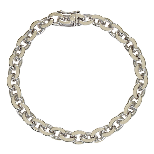 Armband Anker-, 18K, Weißgold