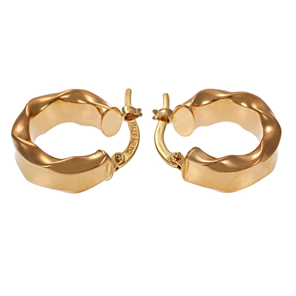 Creolen, 14K, Gelbgold