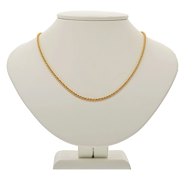 Collierkette, 14K, Gelbgold, Kordel-