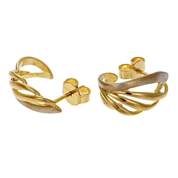Ohrstecker, 8K, Gelbgold