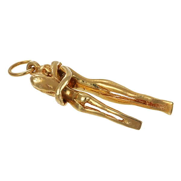 Anhänger, 14K, Gelbgold