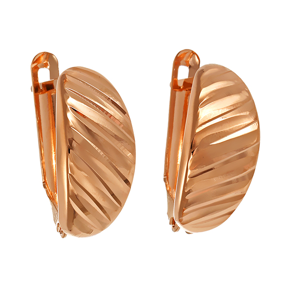 Ohrhänger, 14K, Rotgold