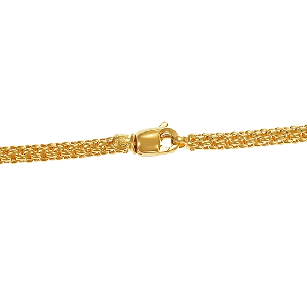 Armband, 18K, Gelbgold, Himbeer-