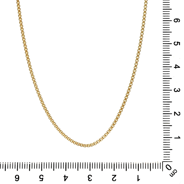 Collierkette, 14K, Gelbgold, Venezianer