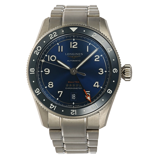 Herrenuhr, Longines, 'Spirit Zulu Time', Automatik