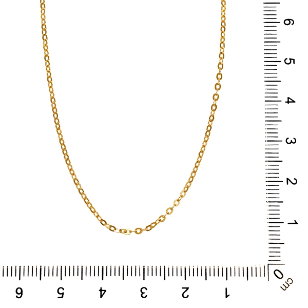 Collierkette, 18K, Gelbgold, Anker-