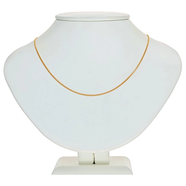 Collierkette, 14K, Gelbgold, Panzer-