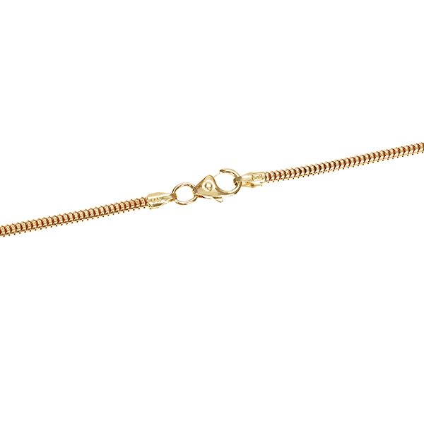 Kette, 14K, Gelbgold, Schlange