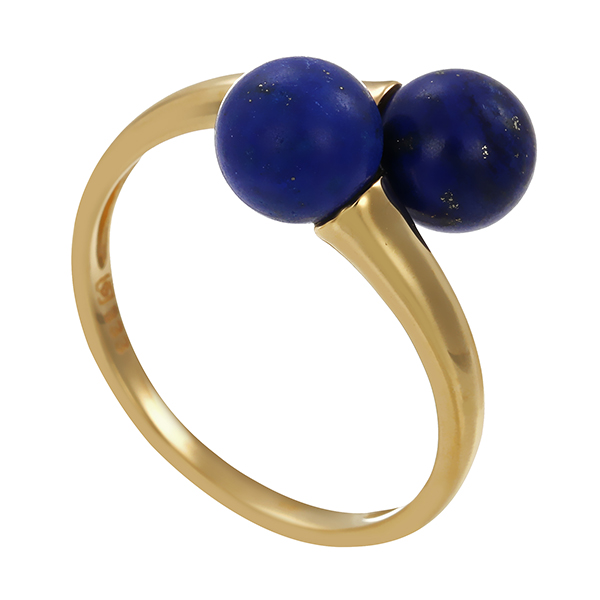 Ring, 8K, Gelbgold, Lapis