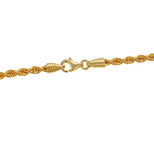 Collierkette, 14K, Gelbgold, Kordel-