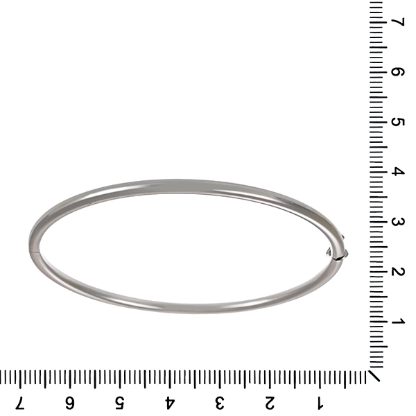 Armreif,14K, Weißgold