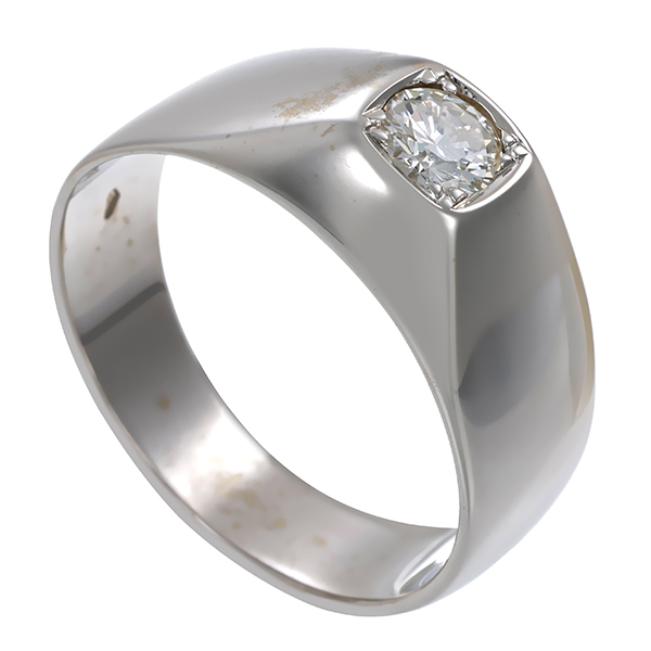 Brillantring, 14K, Weißgold, 0,33ct