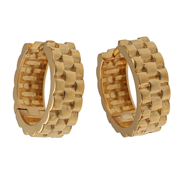 Creolen, 14K, Gelbgold
