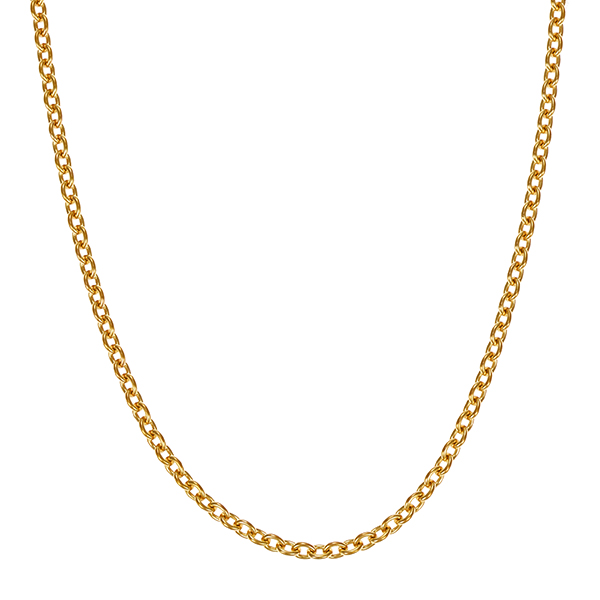 Collierkette, 14K, Gelbgold
