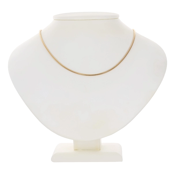 Kette, 14K, Gelbgold, Schlangen-
