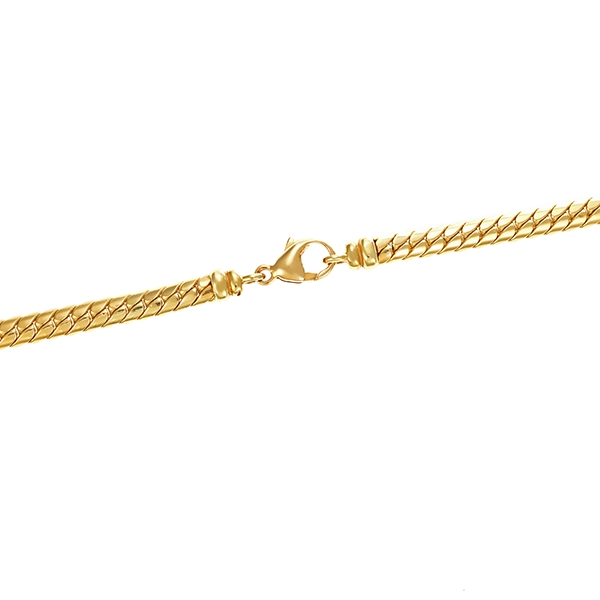 Collier, 14K, Gelb-/Weißgold, Brillant