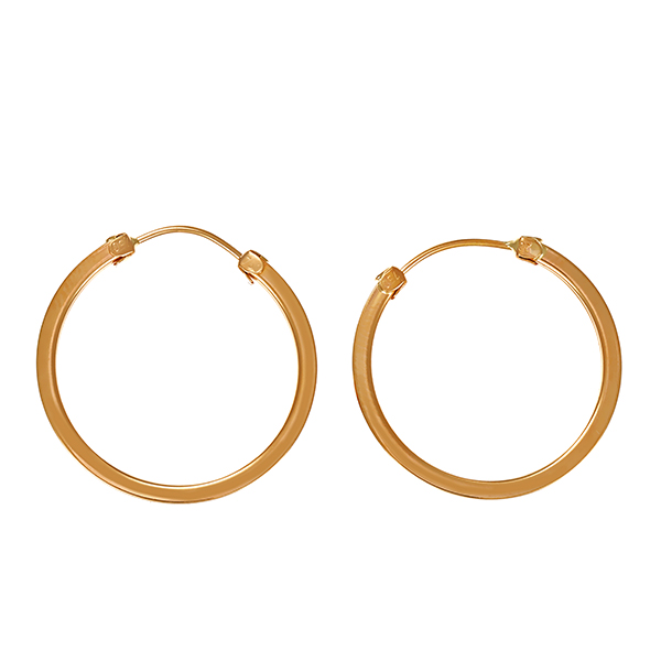 Creolen, 18K, Gelbgold