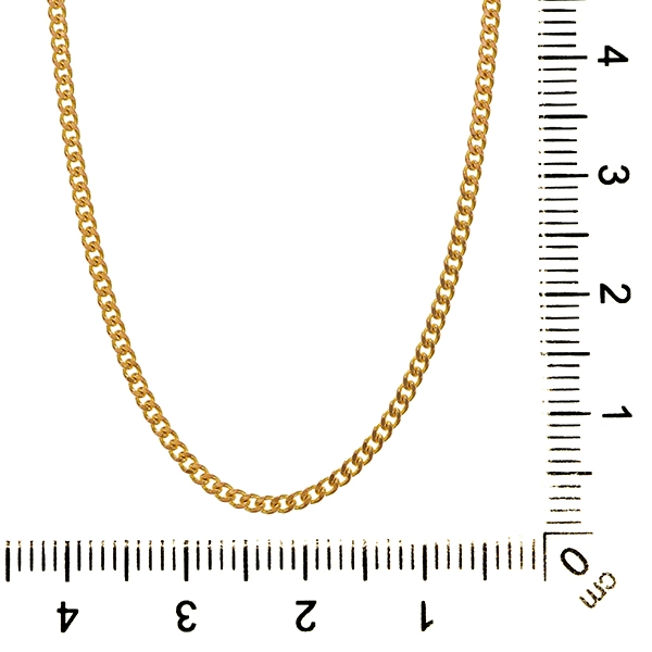 Collierkette, 8K, Gelbgold