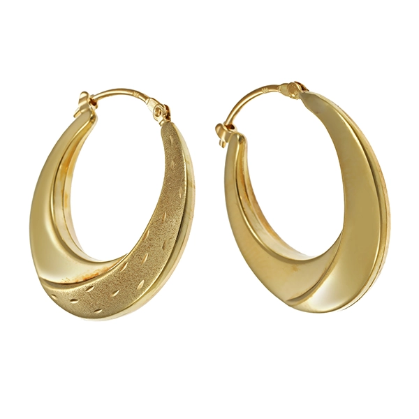 Creolen, 8K, Gelbgold