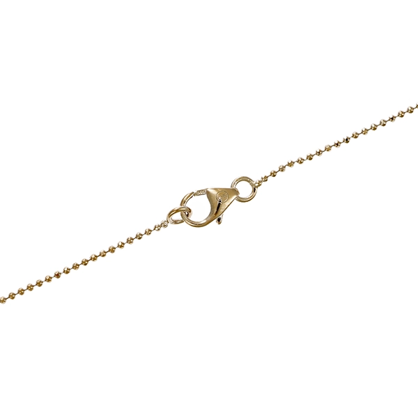 Collier, 14K, Weißgold, Perle