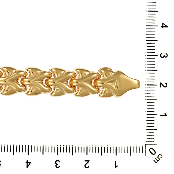 Armband, 14K, Gelb-/Weißgold