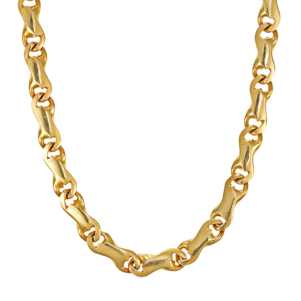 Kette, 14K, Gelbgold