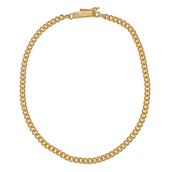 Armband, 8K, Gelbgold, Panzer, L20cm