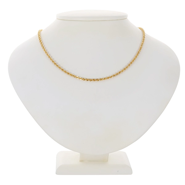 Collierkette, 14K, Gelbgold, Kordel-