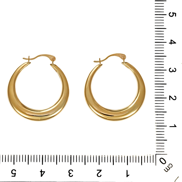 Creolen, 9K, Gelbgold