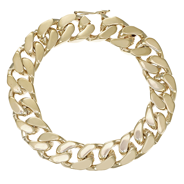 Armband, 925 Silber, Panzer