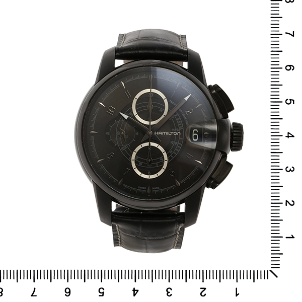 Herrenuhr, Hamilton 'Timeless Classic Railroad' Chrono-Automatik
