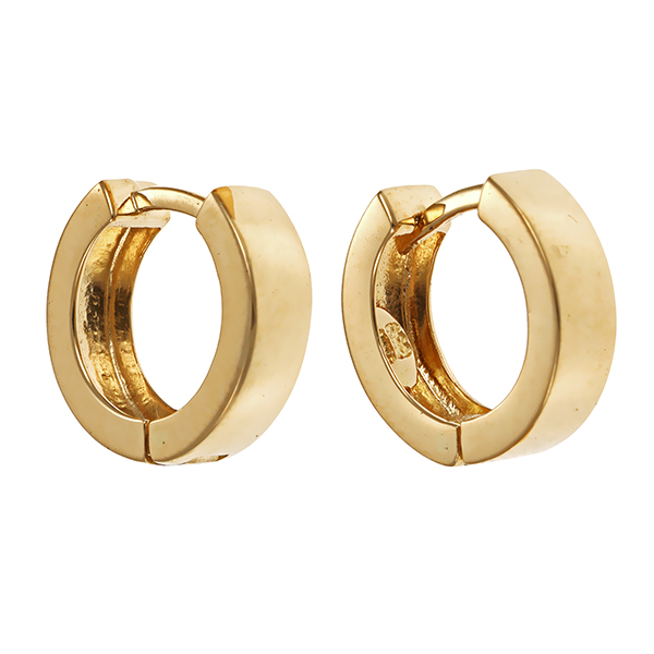 Creolen, 14K, Gelbgold
