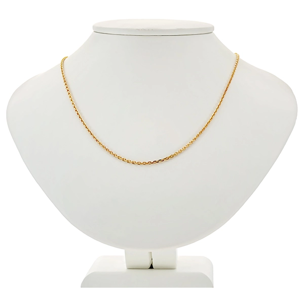 Collierkette, 8K, Gelbgold, Anker-