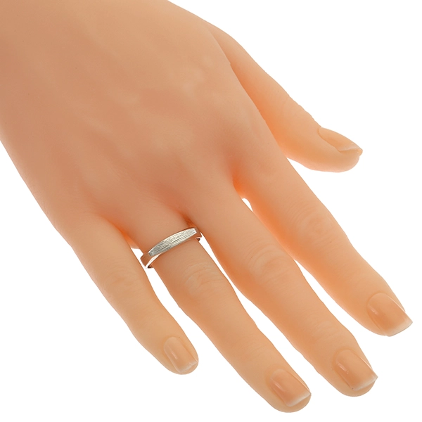 Ring, 14K, Weißgold