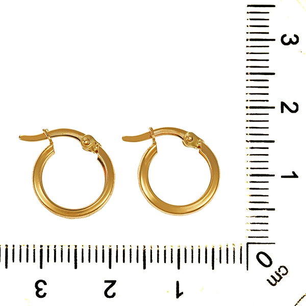 Creolen, 18K, Gelbgold