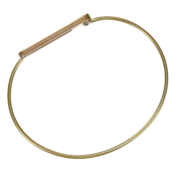 Armreif, 18K, Weißgold, Brillant