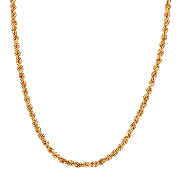 Collierkette, 18K, Gelbgold, Kordel-