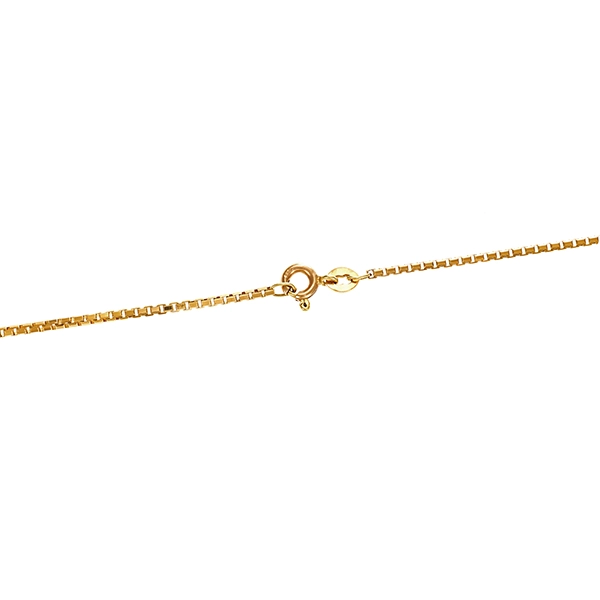 Collierkette, 14K, Gelbgold, Venezianer-