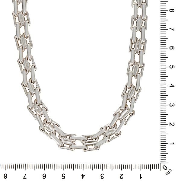 Collier, 18K, Gelb-/Weißgold