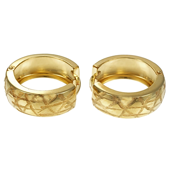 Creolen, 14K, Gelbgold