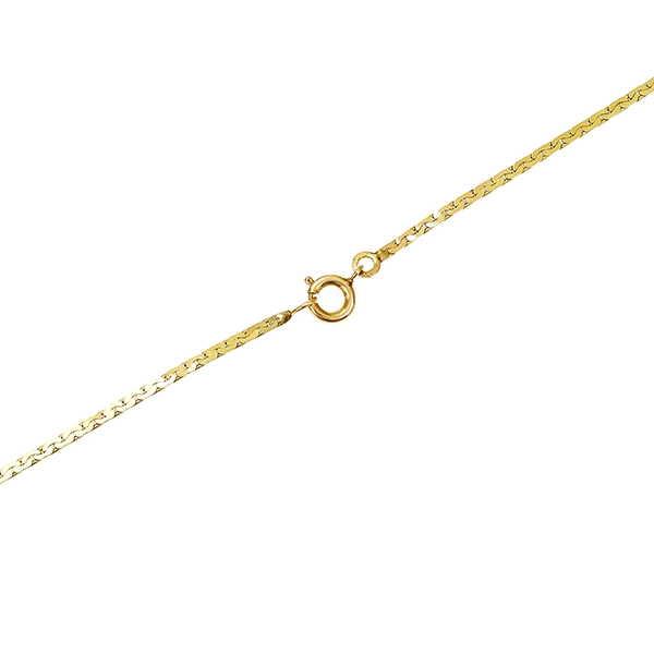 Collier, 8K, Gelbgold, Granat