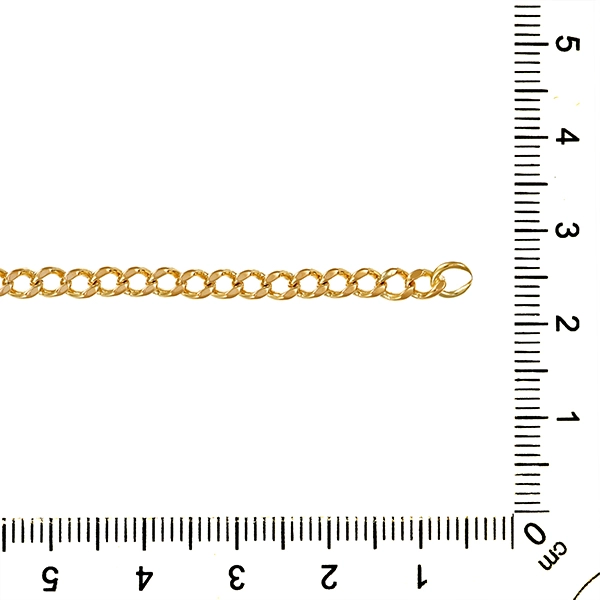 Armband, 14K, Gelbgold, Panzer